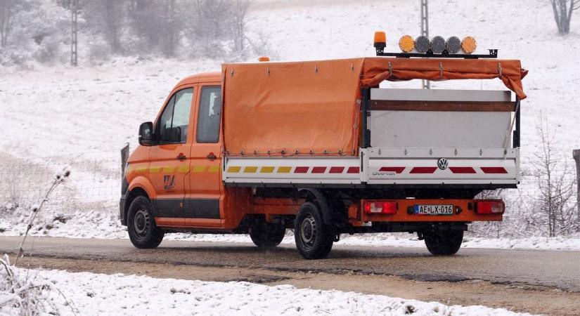 A hétvégén újabb havazás várható – figyelmeztet a katasztrófavédelem (galéria)