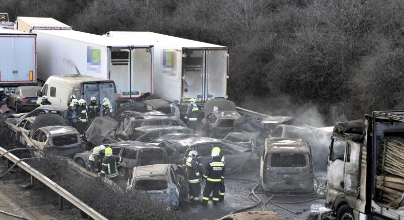 A tömegbaleset az M1-esen csak a kezdet volt, a folytatásra pedig nem vagyunk felkészülve