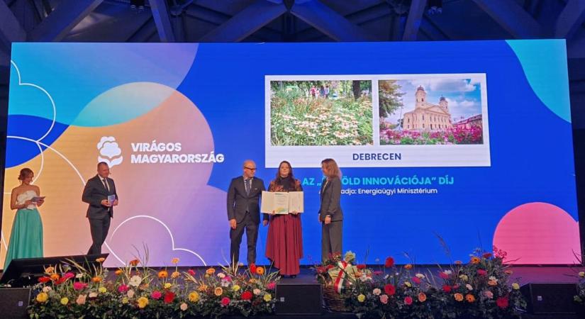 Debrecen elnyerte az Év Zöld Innovációja díjat