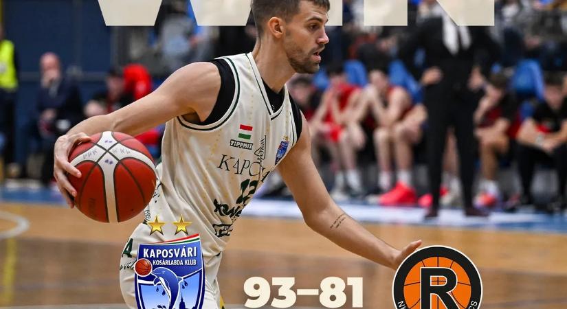 Férfi kosárlabda NB I: a Kaposvár legyőzte a sereghajtó Pécset