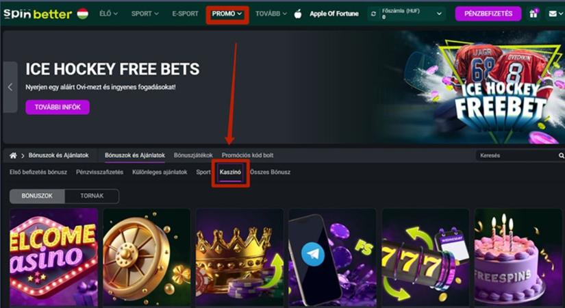 SpinBetter Promociós Kód: Maximális Bónuszok és Regisztrációs Ajándékok Kezdőknek