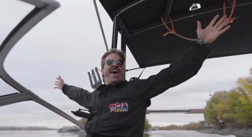 "Szerezzek egy hajót?" - Sebestyén Balázs hajósüldözésbe kezdett a Dunán