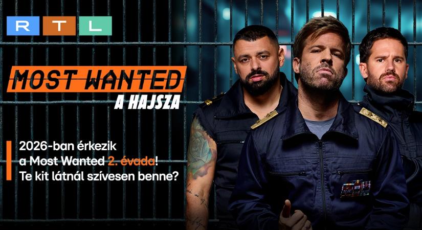 2026-ban is lesz Most Wanted az RTL-en? - végre megszólalt Sebestyén Balázs
