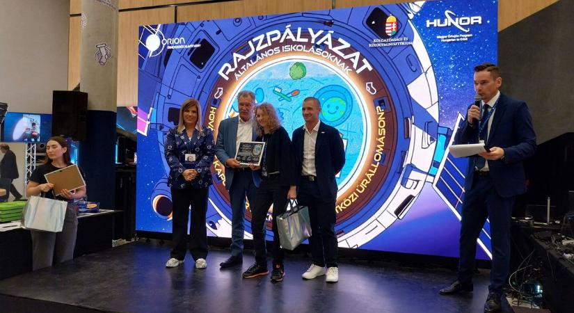 A noszvaji tanárnő diákja országos első lett az Orion rajzpályázaton