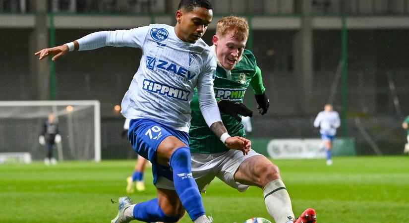 NB I: Kapufák után jött a gól, a rangadót is behúzta, ellépett a kiesőzónától a ZTE - videó