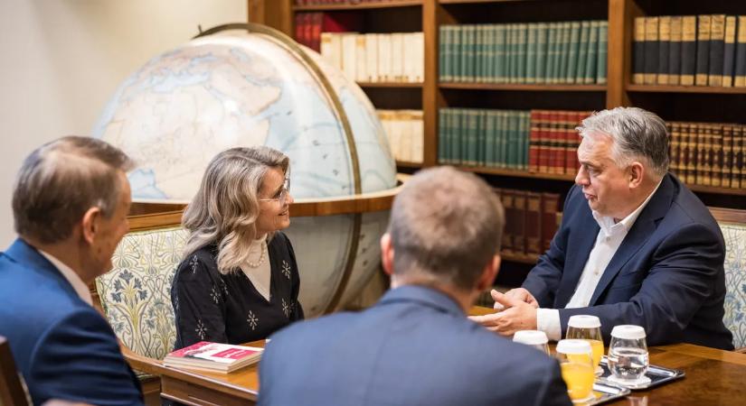 Orbán Viktor fogadta a korábbi finn belügyminisztert