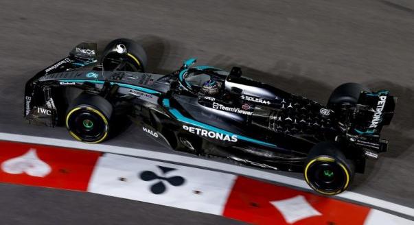 Russellé a felszáradó harmadik Las Vegas-i szabadedzés