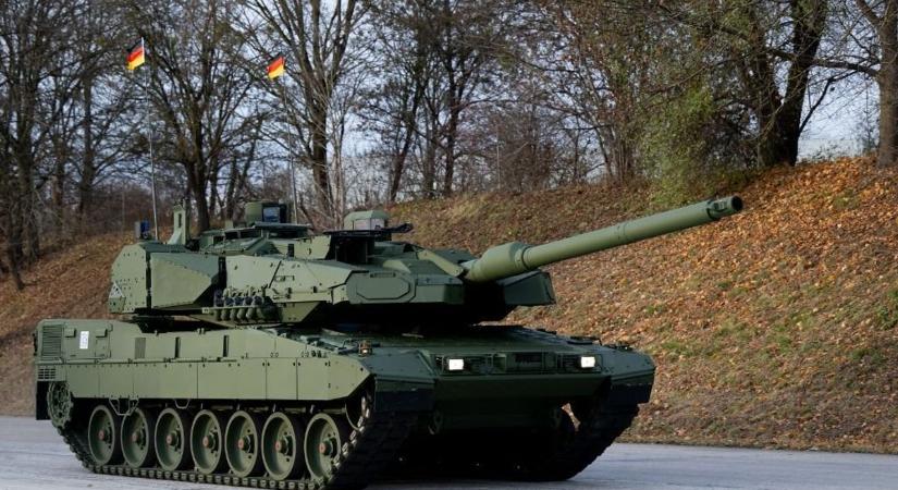 Bemutatták az új német szupertankot, nincs párja a világon: ezek az országok kapják meg először, Putyin ebbe belesápad – videón a Leopard 2A8