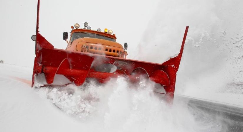 Így készül a Magyar Közút a téli közlekedésre