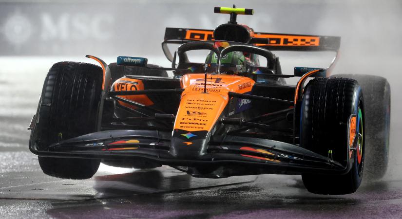 Esős időmérőn növelte vb-esélyeit az F1 éllovasa