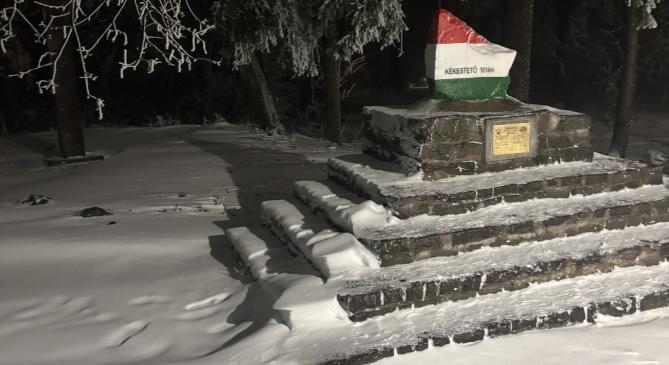 Havas csodavilággá változott Kékestető