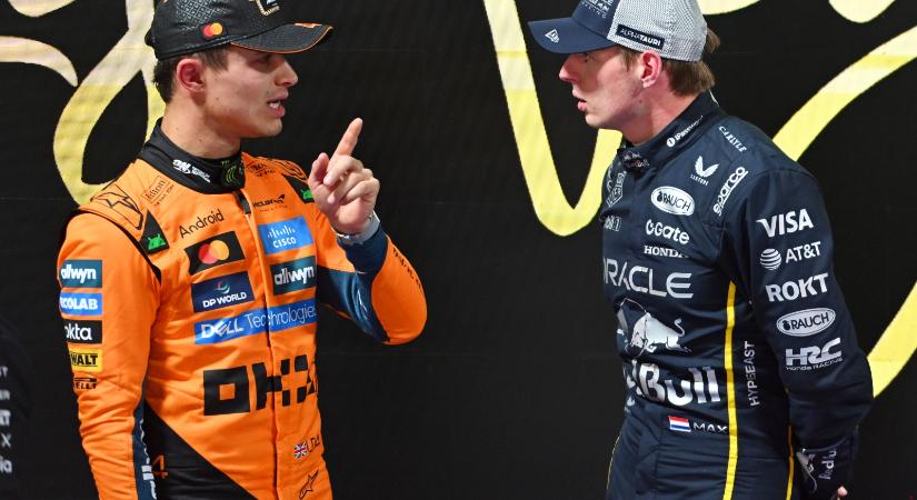 „Mintha jégen vezettem volna” – Verstappenéket is megizzasztotta az esős Las Vegas