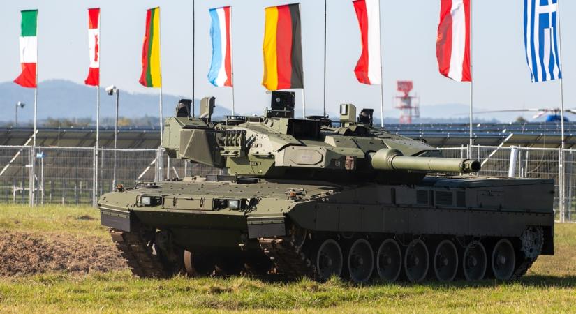 A németek legyártották Európa egyik legmodernebb harckocsiját