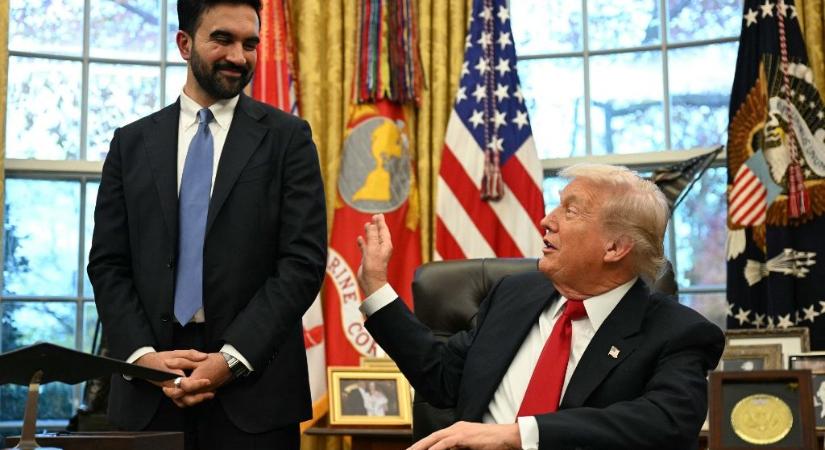 Trump barátságosan felszólította New York új, balos polgármesterét, hogy nyugodtan nevezze őt fasisztának