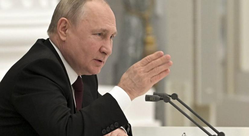 Putyin szerint katonailag is eléri a céljait