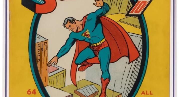 Történelmi árverés – Elképesztő áron, 3 milliárdért kelt el a Superman #1 képregény
