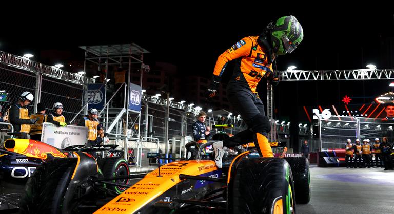 Óriási esély előtt Lando Norris az időmérő után, pozíciókat vert az őt üldöző csapattársára