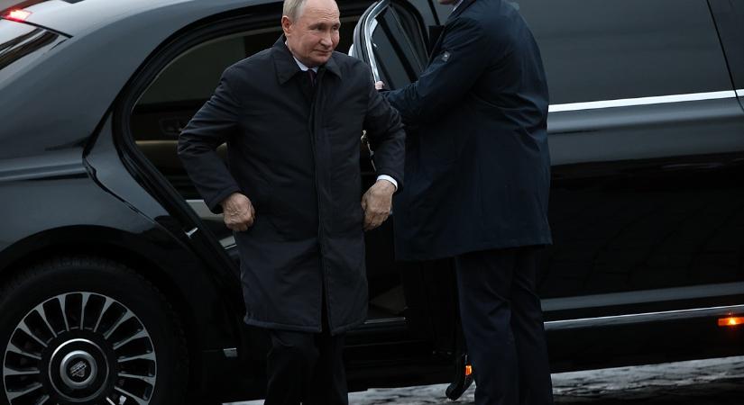 Vlagyimir Putyin: A háború alakulása megfelel nekünk