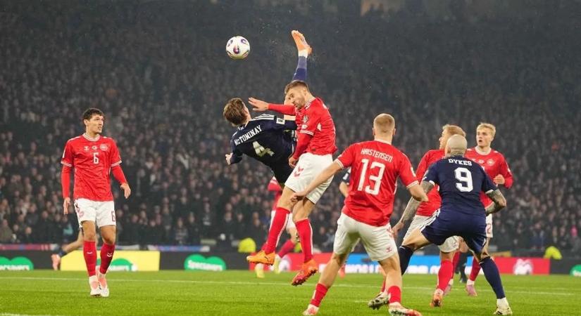 Ronaldónál is magasabbra ugrott csodagólja előtt a skótok hőse