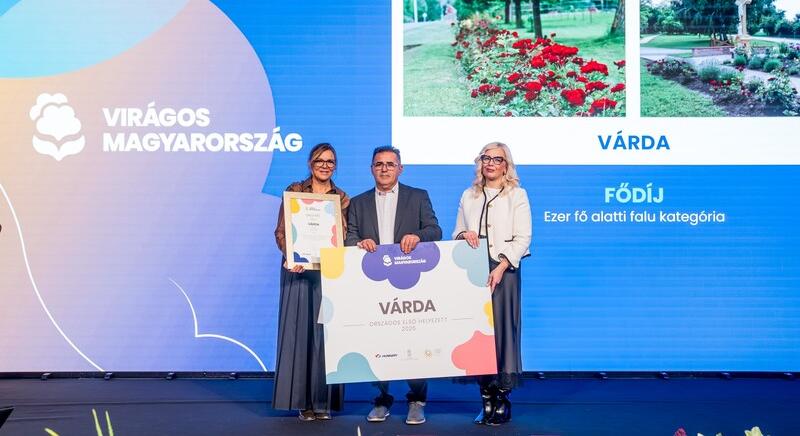 Várda a legvirágosabb kistelepülés