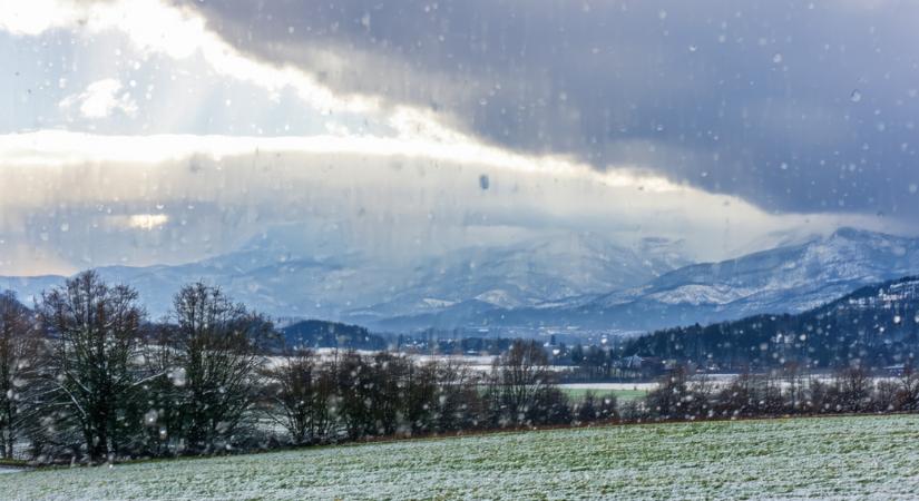 Friss hótérkép érkezett: mutatjuk, hol lehet havazásra számítani!