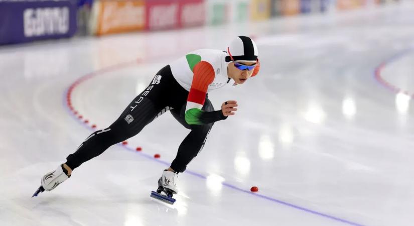 Gyorskorcsolya: Kim Minseok 18. lett 1000 méteren