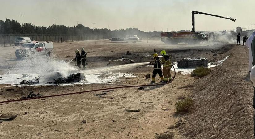 Lezuhant egy vadászrepülőgép a világ egyik legnagyobb show-ján – érthetetlen, hogy mi történt