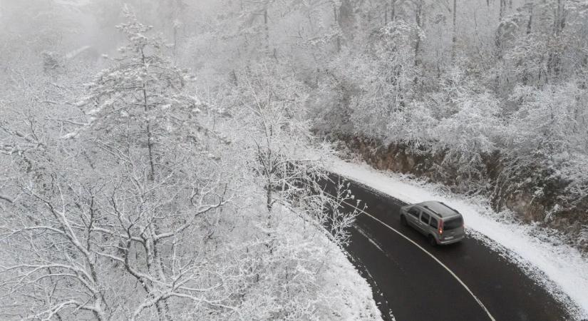 Havas csoda érkezett a Mecsekbe: így néz ki most a hegyvidék – galéria