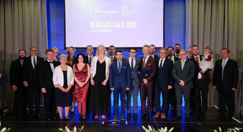 Prima-díjasok és az év vállalkozói gáláztak az egerszalóki Saliris Hotelben