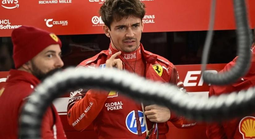 Leclerc kiborult, káromkodva panaszkodott a Ferrarira