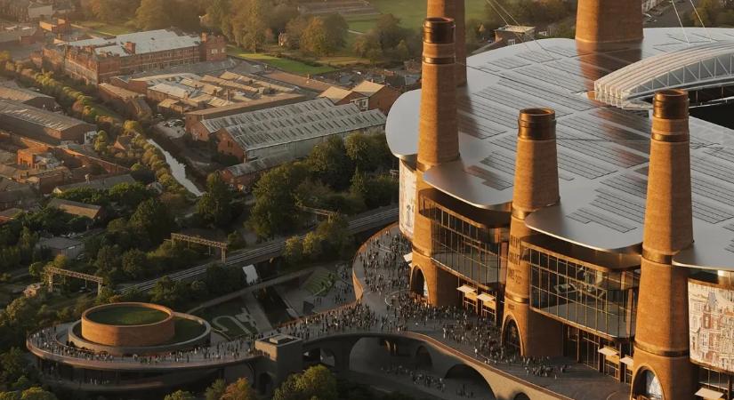 Olyan stadion épül az angol másodosztályban, amilyet még nem látott a világ – galéria