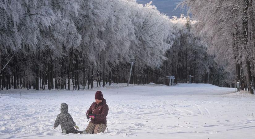 A téli varázslat a Mátrába már megérkezett fotók, videó