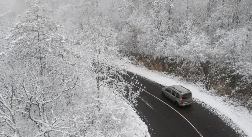 Fehérbe borulhat az ország: térképen mutatjuk, hol jön a hóesés