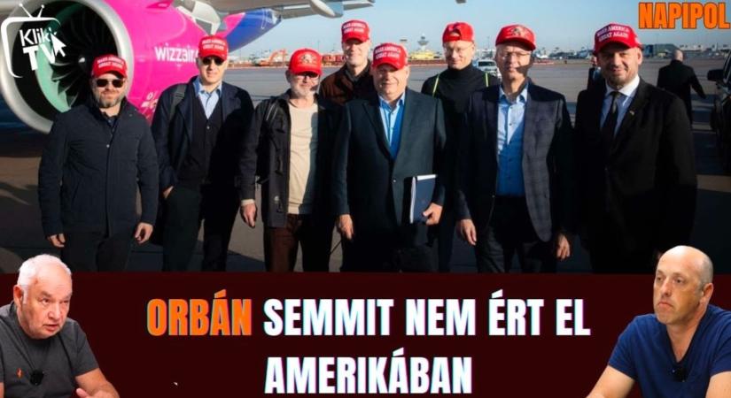 Orbán semmit nem ért el Amerikában