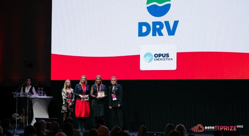 Különdíjat nyert a DRV a fenntarthatósági jó gyakorlataival