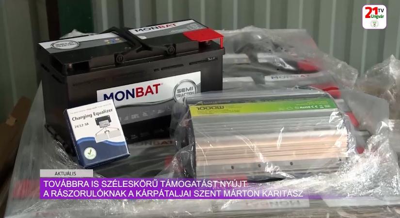 Aktuális(2025.11.22)-Széleskörű támogatást nyújt a rászorulóknak a Kárpátaljai Szent Márton Karitász (videó)