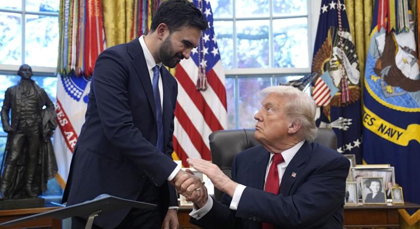 Trump szinte beleszeretett az által korábban kis kommunistának nevezett Mamdaniba