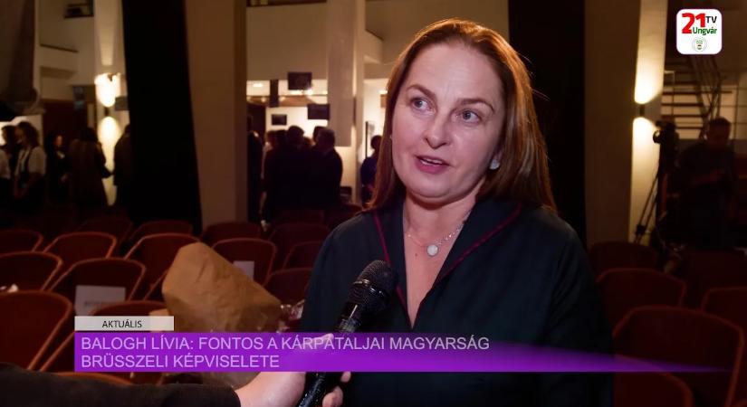 Aktuális (2025.11.22) - Balogh Lívia: fontos a kárpátaljai magyarság brüsszeli képviselete (videó)