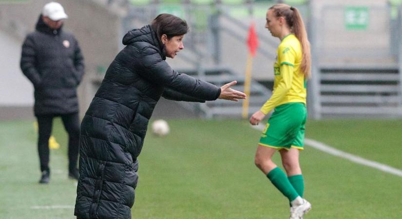 Női labdarúgás: dermesztő hideg és három győri gól