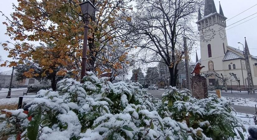 Megjött a hó! Bács-Kiskunban már fehéredik a táj – videón a sokak által várt havazás