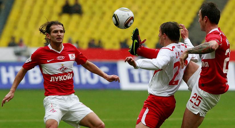 Premjer Liga: az éllovas elleni moszkvai rangadó megnyerésével zárkózott feljebb a Szpartak