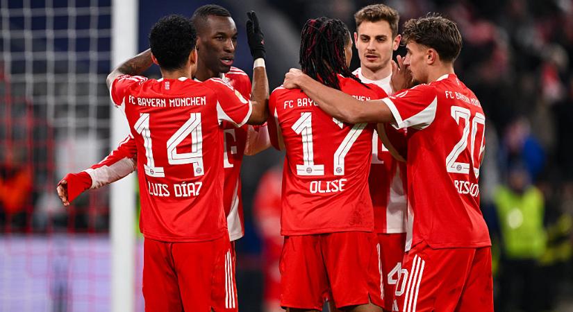 Bundesliga: kétgólos hátrányból fordított és aratott kiütéses győzelmet a Bayern München – videóval