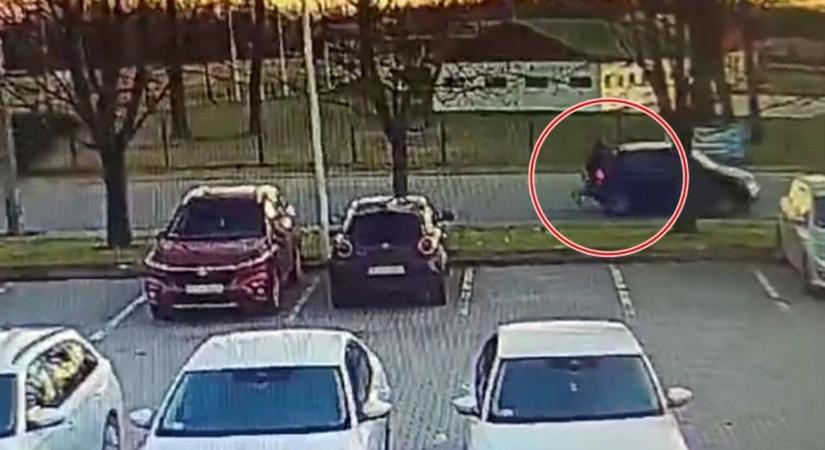 Őrült ámokfutás Tiszakécskén: bedrogozva autót lopott, majd menet közben kiugrott belőle – videóval