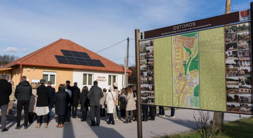 Új orvosi rendelőt adtak át Ostoroson