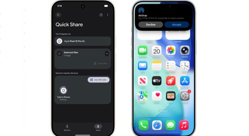 Végre megoldották az egyszerű fájlküldést Android és iOS eszközök között
