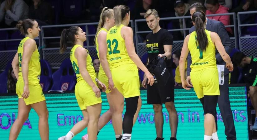 Százszázalékos maradt a Sopron és a DVTK a női kosárlabda NB I-ben