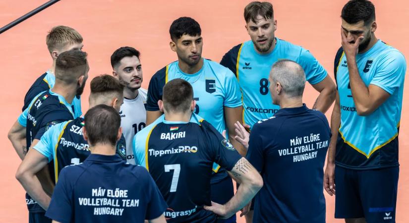 Sima MÁV Előre-siker a férfi röplabda Extraligában
