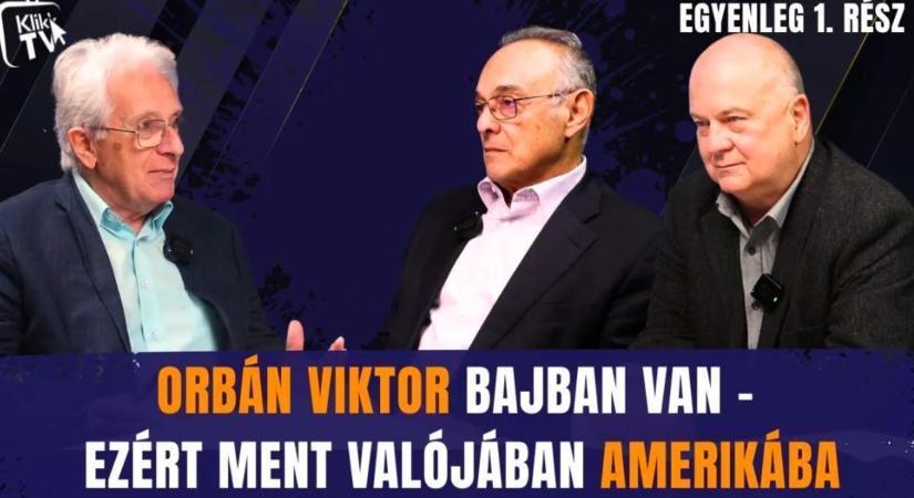 Orbán Viktor bajban van - ezért ment Amerikába