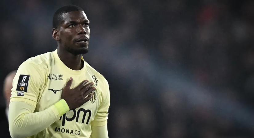 Pogba több mint két év után visszatért a pályára, de a Monaco kikapott