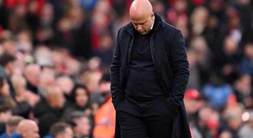 Arne Slot negatív rekordot állított be a Liverpoolnál